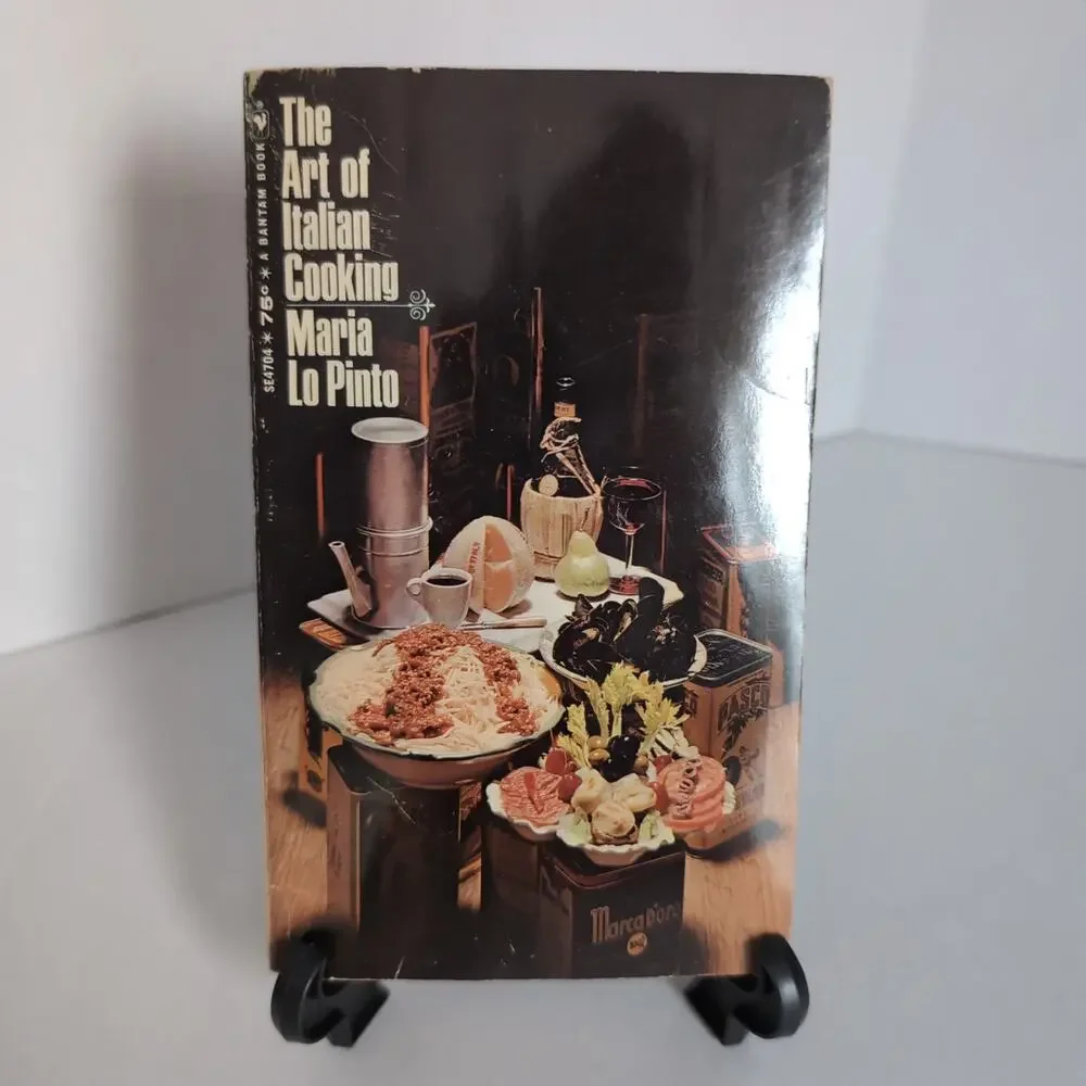 The Art of Italian Cooking Maria Lo Pinto Paperback Cookbook 1969 Printing‎